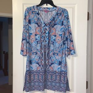 Sandiva beach cover up resort dress S boutique